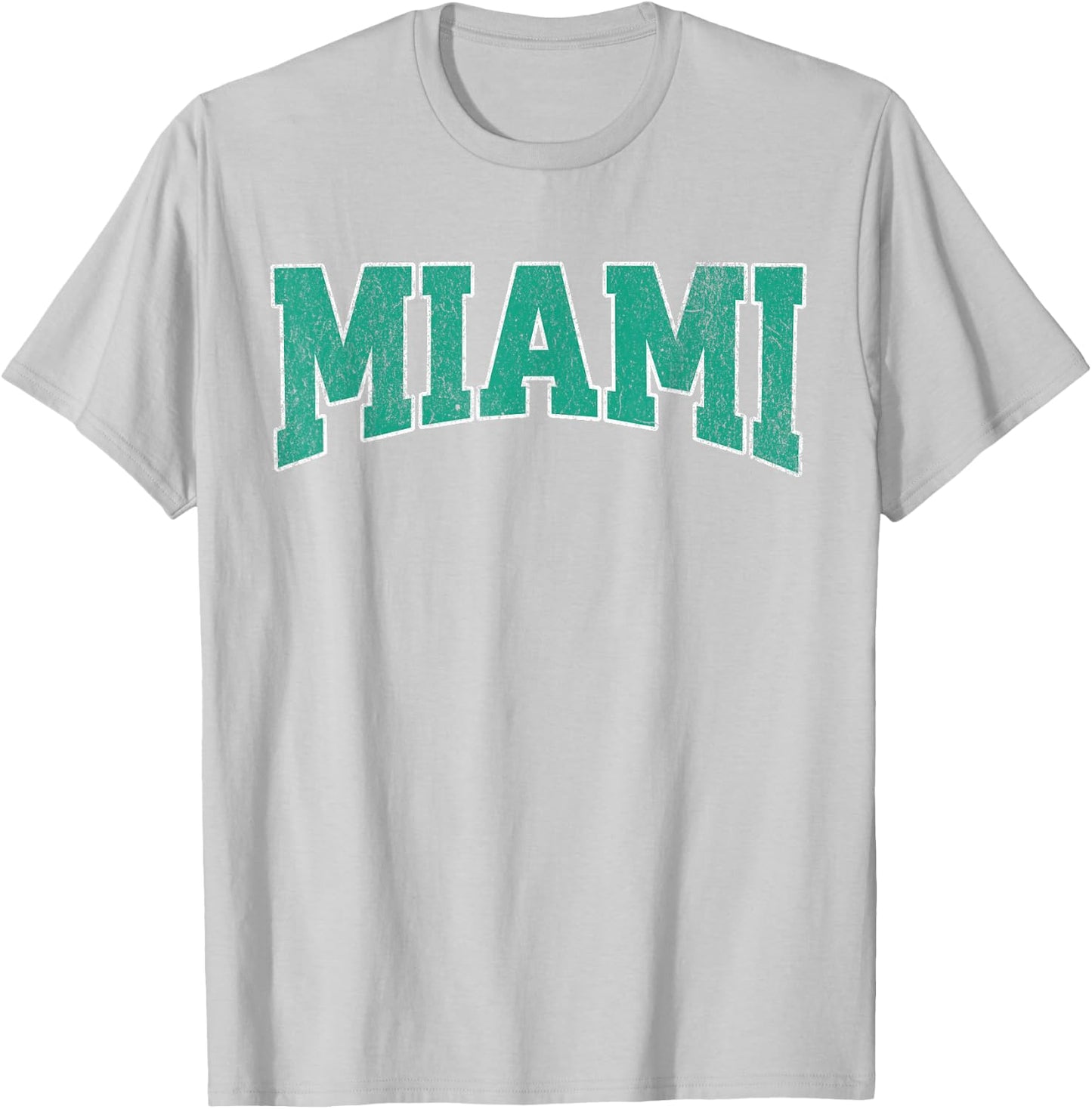 Miami Vintage City T-Shirt - T-Shirt | Ash