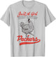 Just A Girl Who Loves Peckers Chicken Animal Lover Farm T-Shirt - T-Shirt | Ash