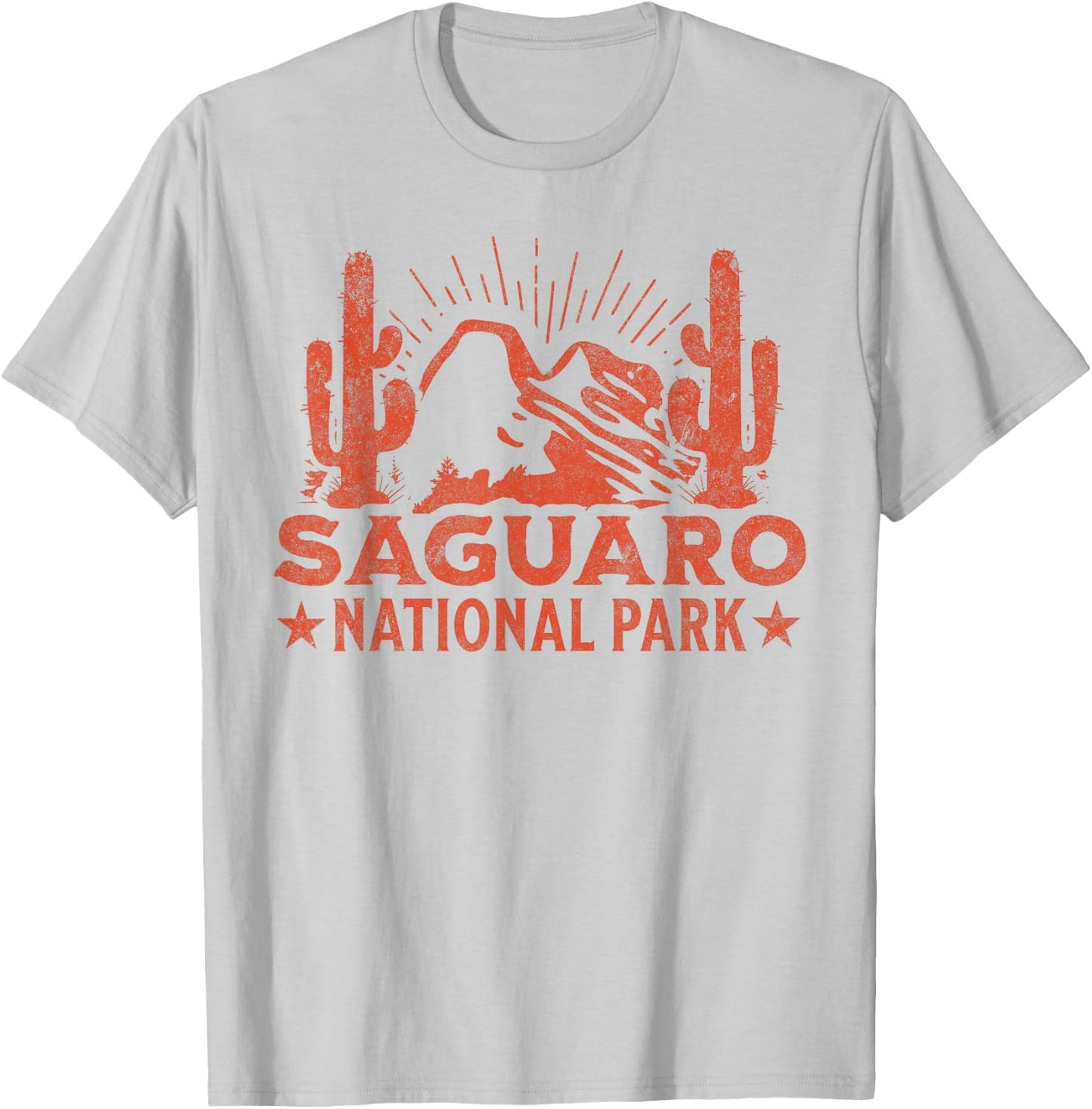 Saguaro National Park T-Shirt - T-Shirt | Ash