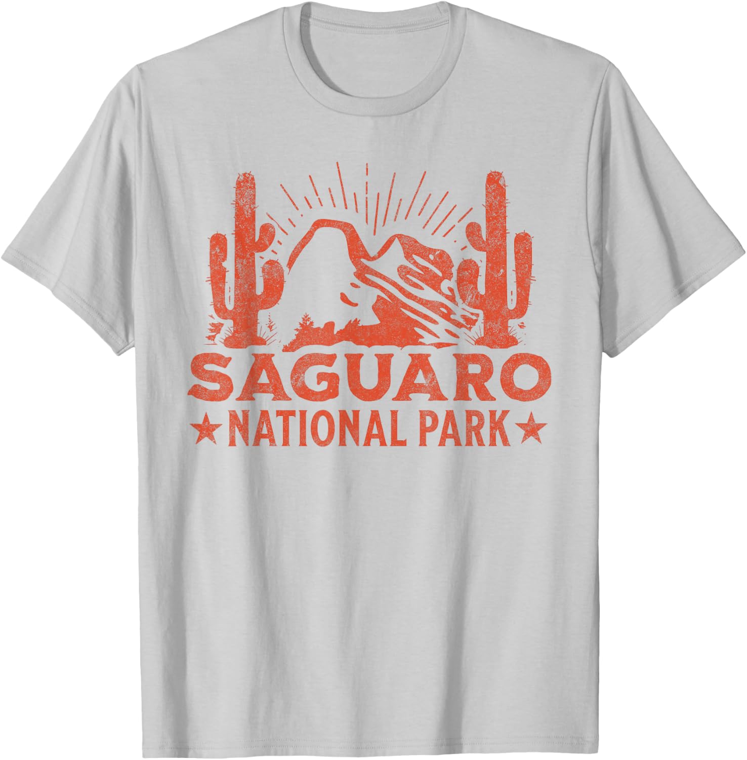 Saguaro National Park T-Shirt - T-Shirt | Ash