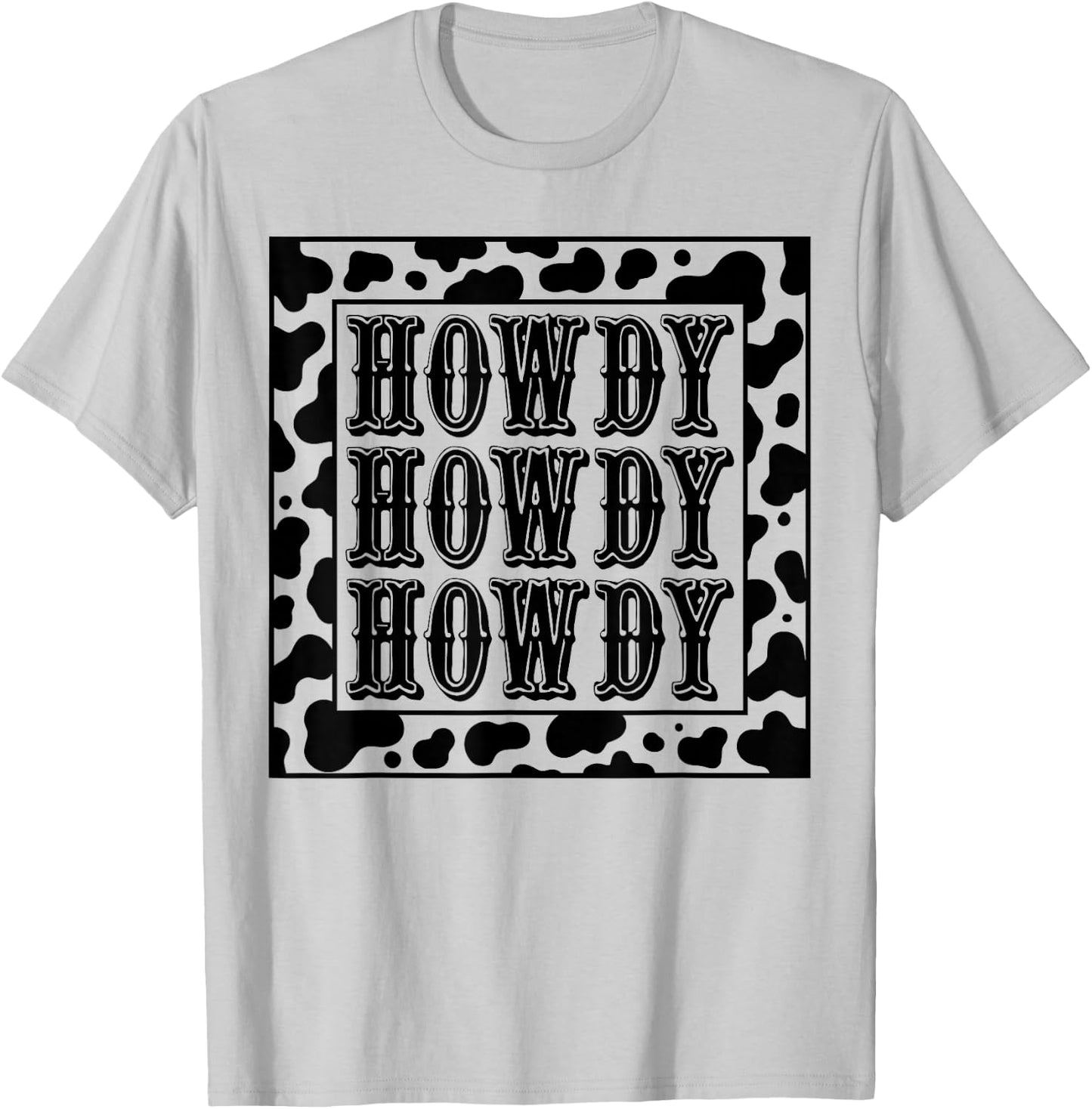 Cowgirl Outfit Women Cowboy Rodeo Girl Western Country Howdy T-Shirt - T-Shirt | Ash