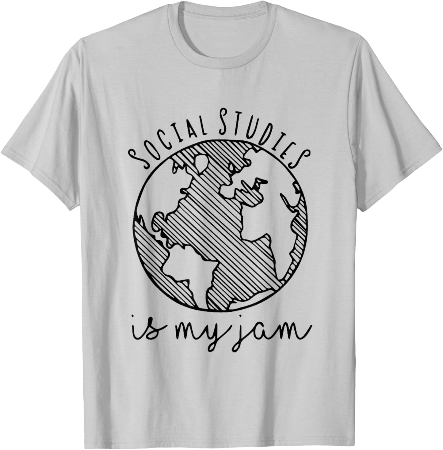 Social Studies Is My Jam History Teacher Back To School Men Women Kids T-Shirt - T-Shirt | Ash