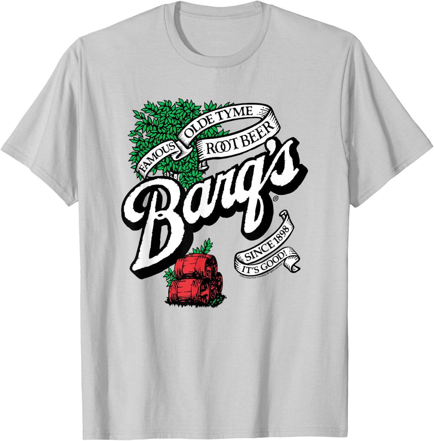 Coca-Cola - Barq's Olde Tyme Root Beer T-Shirt - T-Shirt | Ash