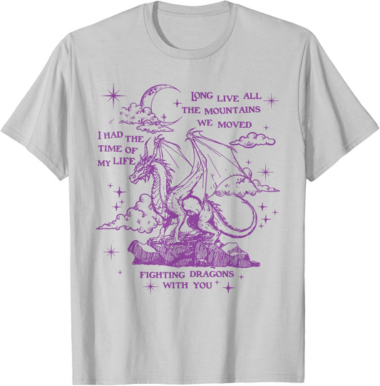Cool I Had The Time Of My Life Fighting Dragons With You T-Shirt - T-Shirt | Ash