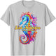 JCombs: Sint Maarten, Dutch Caribbean, Seahorse Beach Men Women Girls Kids T-Shirt - T-Shirt | Ash