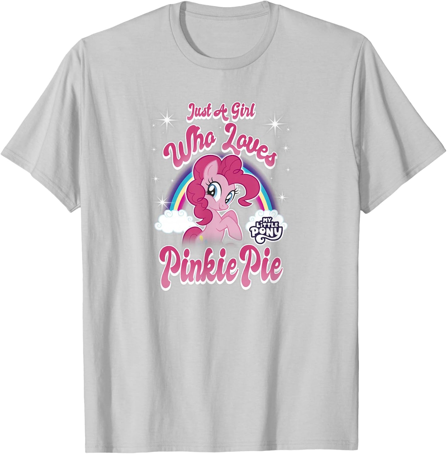 My Little Pony: Friendship Is Magic Girl Loves Pinkie Pie T-Shirt - T-Shirt | Ash