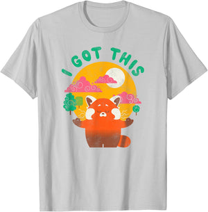 Disney Pixar Turning Red Mei Meditate I Got This T-Shirt - T-Shirt | Ash