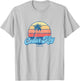 Vintage Cedar Key Florida FL Classic 70s Retro Surfer T-Shirt - T-Shirt | Ash