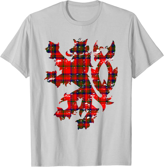 Clan Matheson Tartan Scottish Family Name Scotland Pride T-Shirt - T-Shirt | Ash