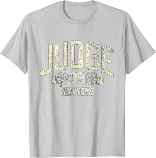 Aaron Judge New York Baseball St. Patrick's Day Clover T-Shirt - T-Shirt | Ash