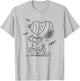 Peanuts - Snoopy Mummy And Bats T-Shirt - T-Shirt | Ash