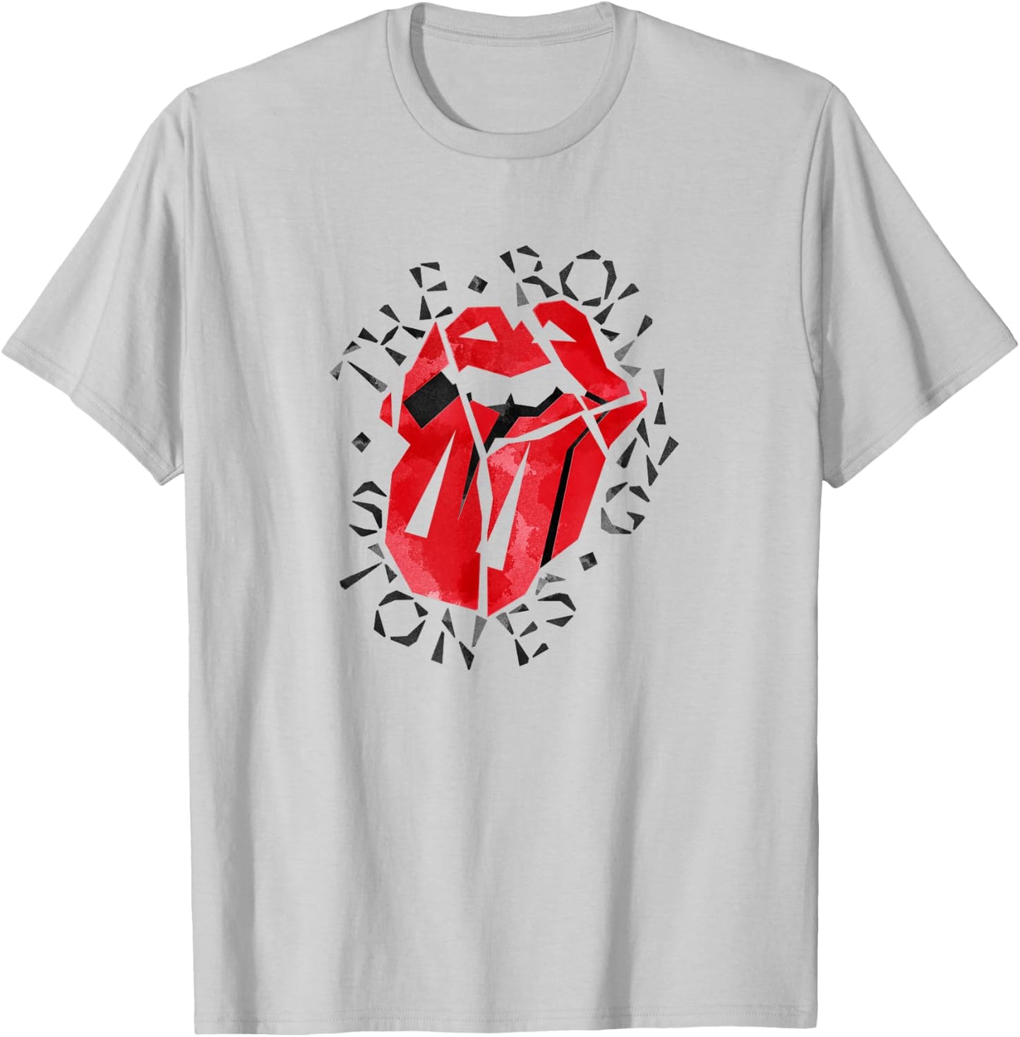 Official The Rolling Stones HD Logo T-Shirt - T-Shirt | Ash