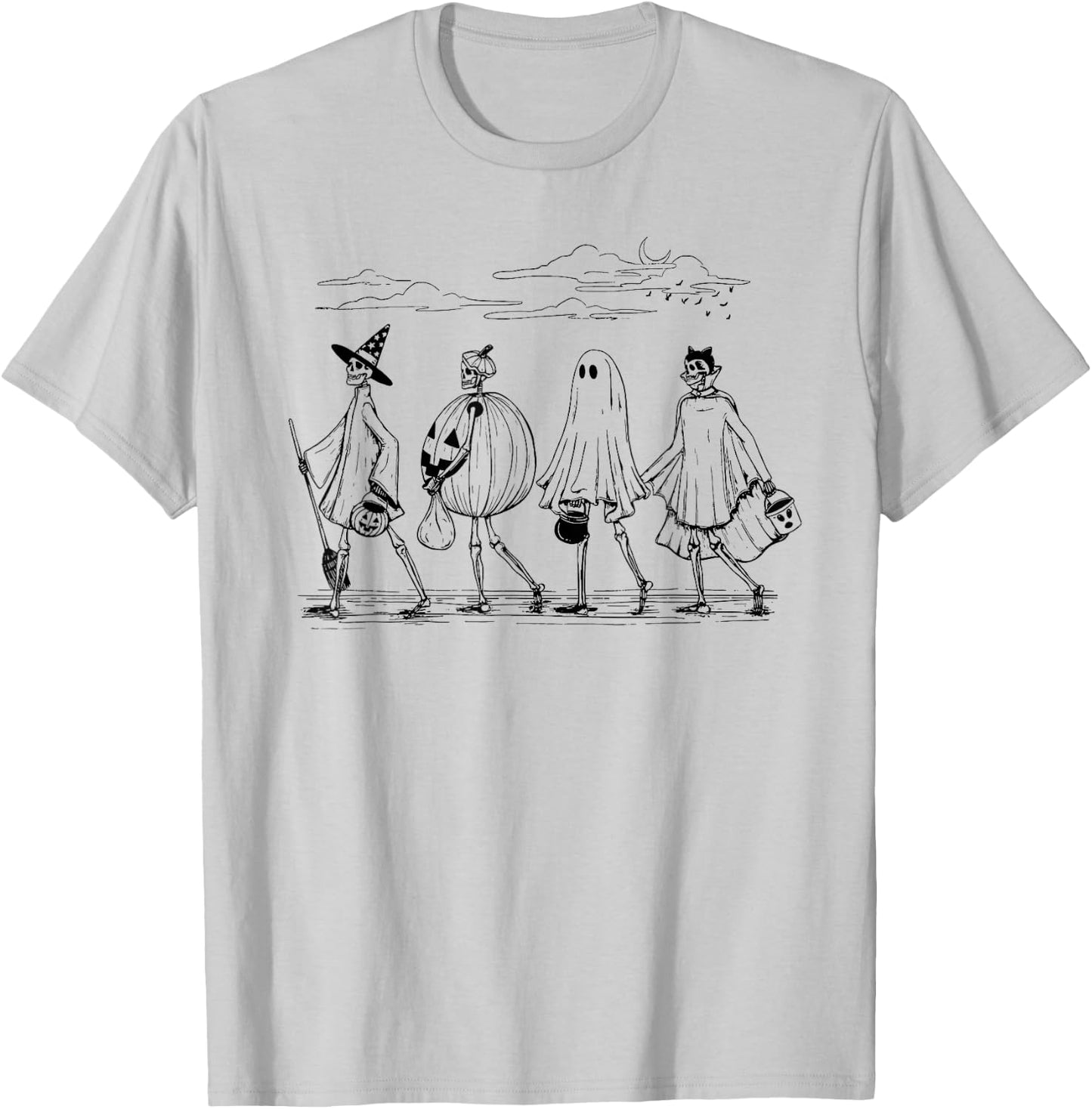 America Eagle Halloween Shirts Men Girls Boys T-Shirt - T-Shirt | Ash