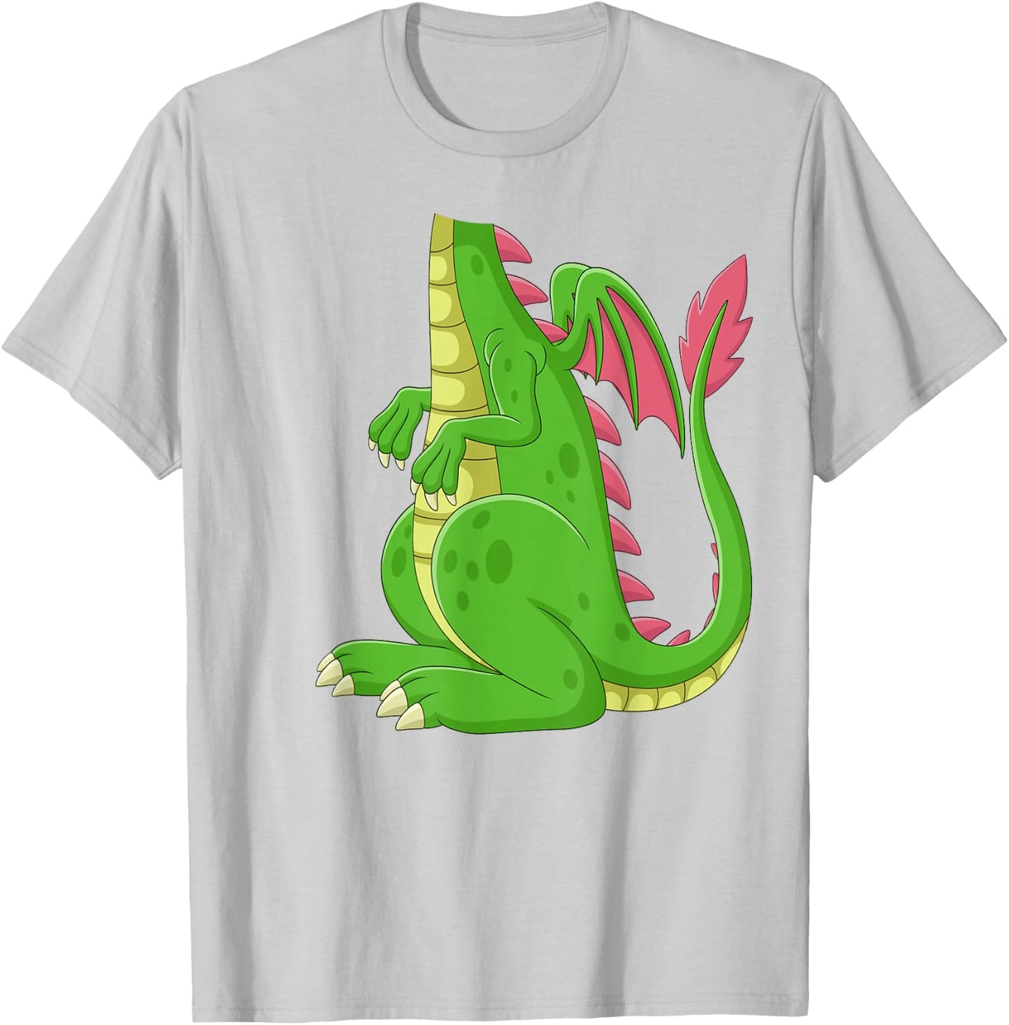 Dragon Shirt Adult Men Women Kids Green Dragon Costume T-Shirt - T-Shirt | Ash