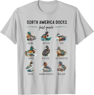Ducks Guide Duck Lover Duck Guide Hunter Waterfowl Hunting T-Shirt - T-Shirt | Ash