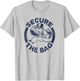 Monopoly Mr. Monopoly Secure The Bag Money Classic Logo T-Shirt - T-Shirt | Ash