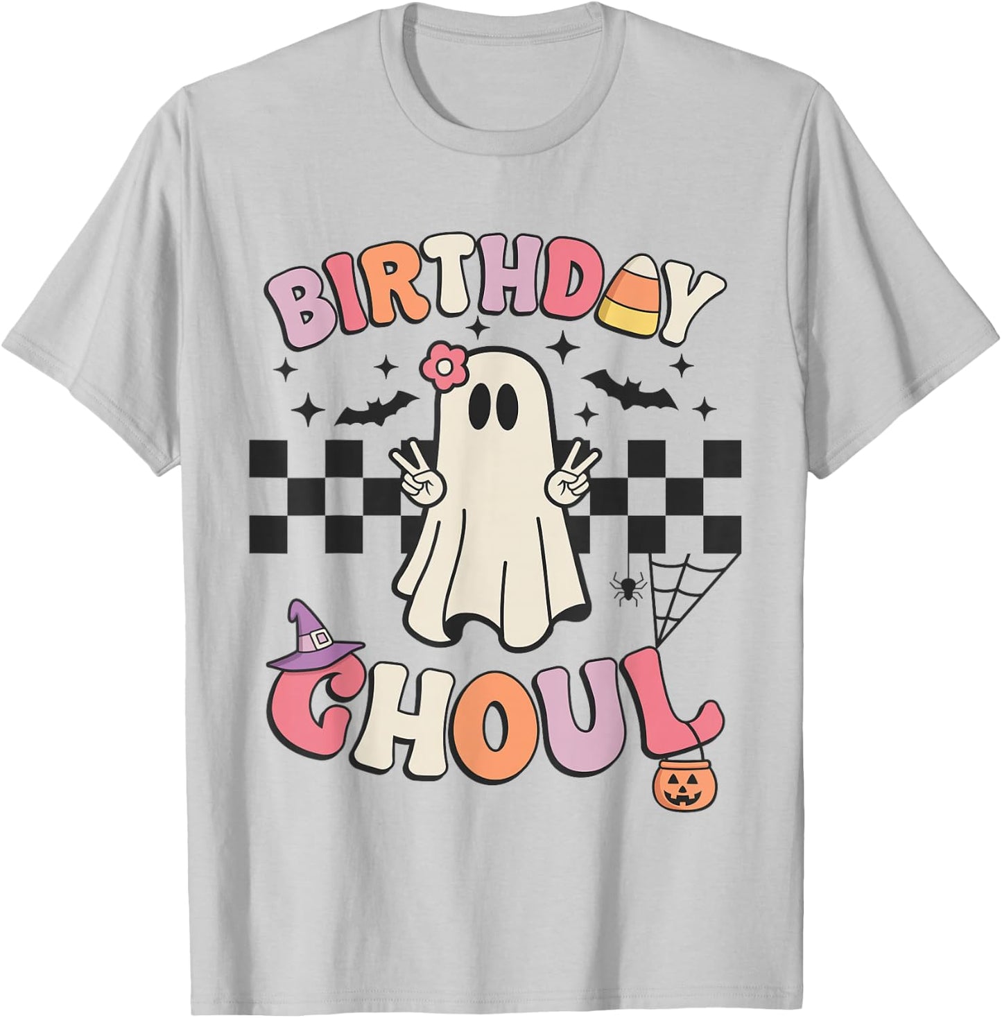 Halloween Birthday Ghoul BDay Party Anniversary Women Girls T-Shirt - T-Shirt | Ash