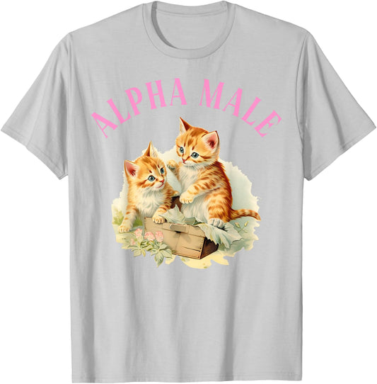 Cottagecore | Funny Weird Oddly Specific | Alpha Male T-Shirt - T-Shirt | Ash