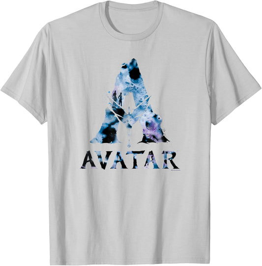 Avatar Banshee A Logo with Jake Sully and Na’vi Neytiri T-Shirt - T-Shirt | Ash