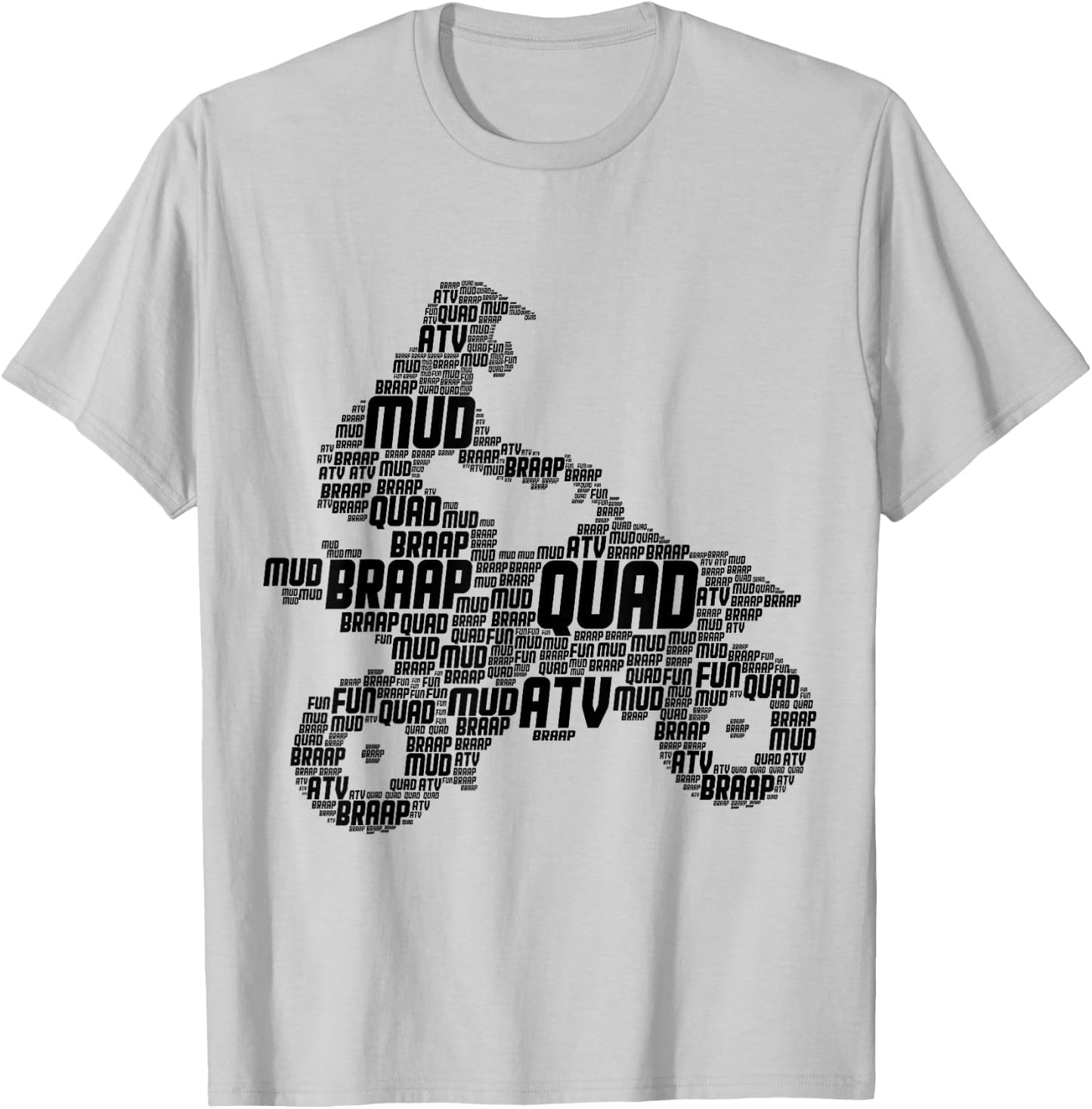 Quad Rider ATV Quad Biker Children Boys Men T-Shirt - T-Shirt | Ash