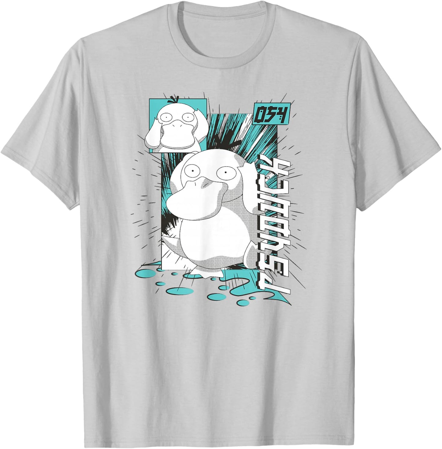 Pokémon - Psyduck Anime T-Shirt - T-Shirt | Ash