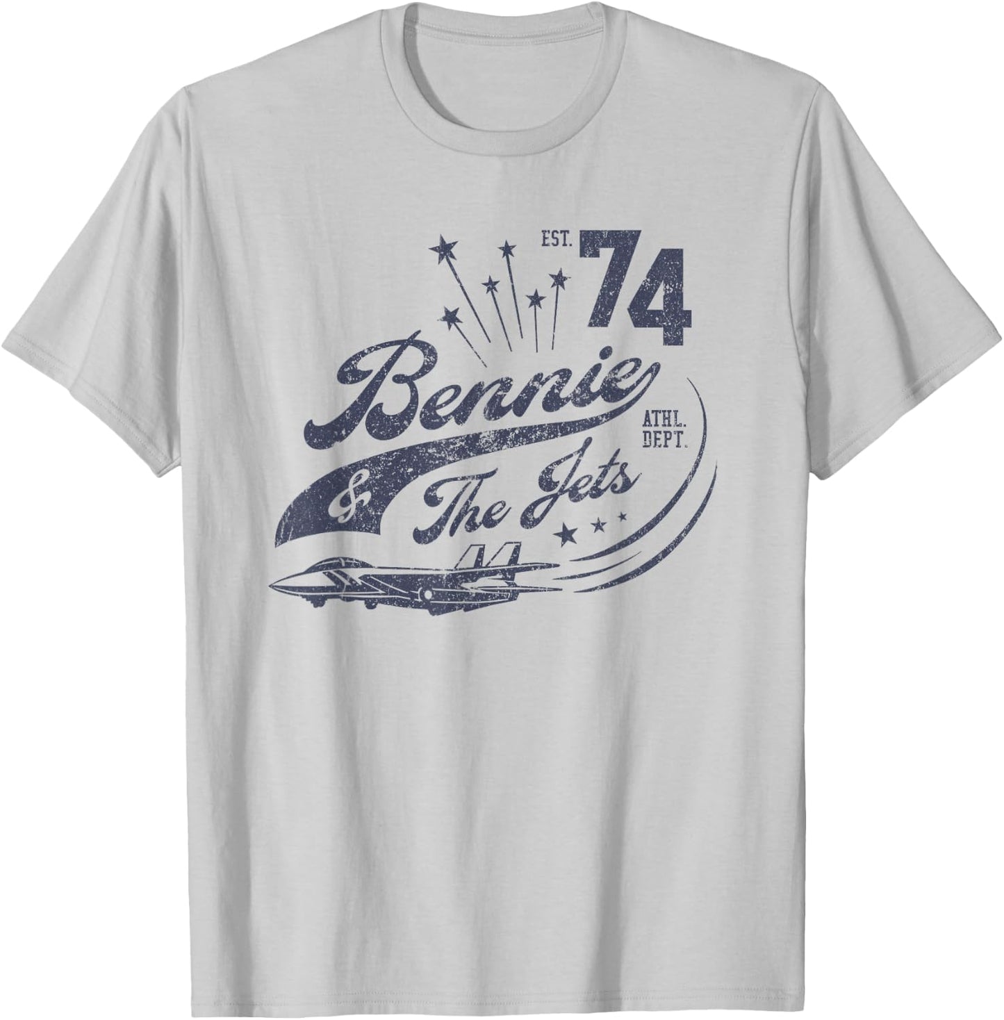Official Elton John Bennie & The Jets T-Shirt - T-Shirt | Ash