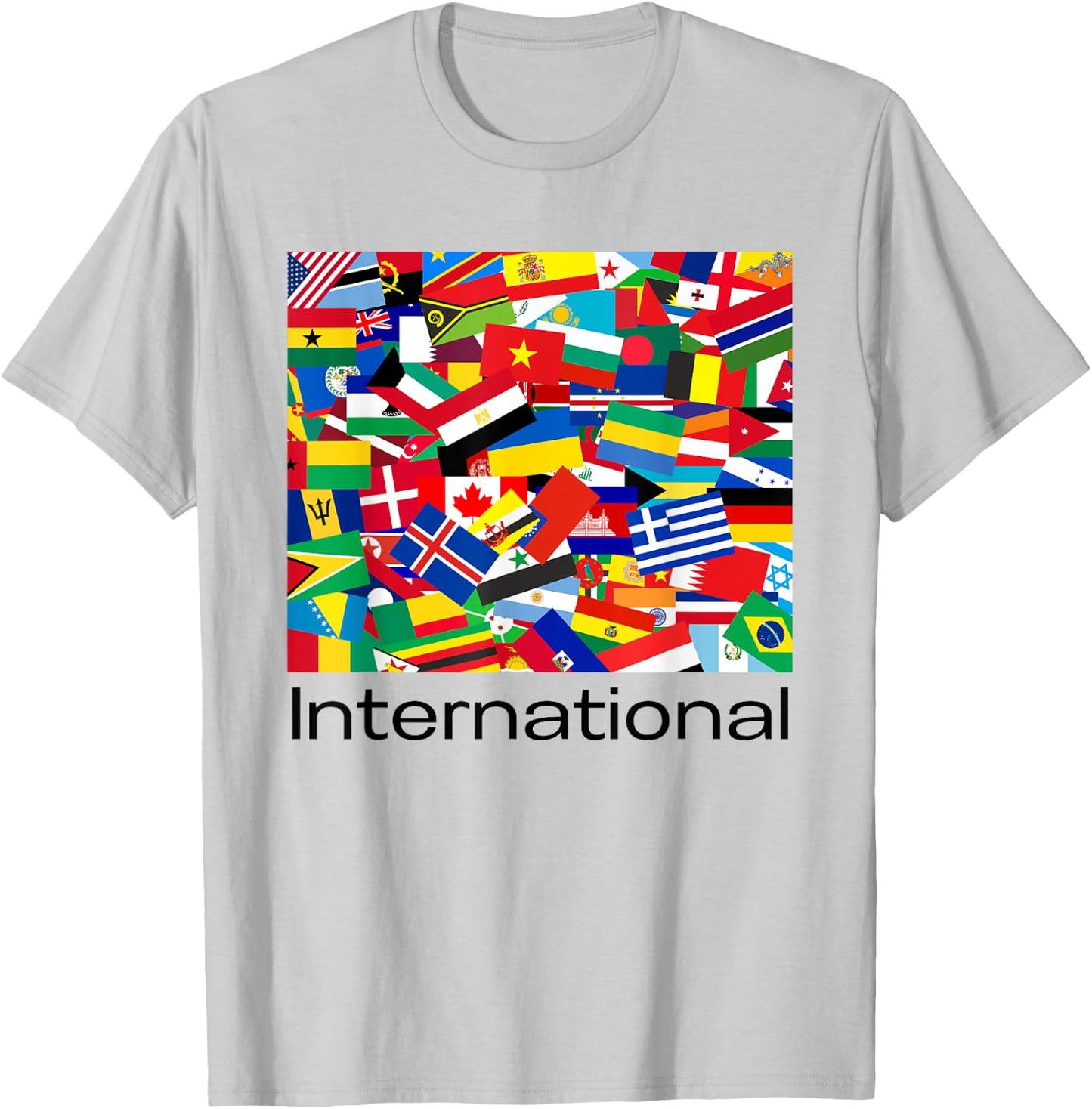 International Day of Peace National Flag United Nations T-Shirt - T-Shirt | Ash