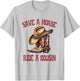 Save A Horse Ride A Cousin All Trash No Trailer Trash Y'all T-Shirt - T-Shirt | Ash