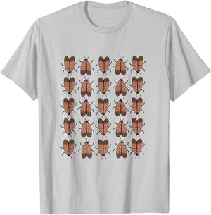 Spotted LanternFlies T-Shirt - T-Shirt | Ash