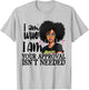 Black Melanin Queen Curly Natural Afro African American T-Shirt - T-Shirt | Ash