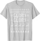 Glory Glory Georgia Christmas Sweater T-Shirt - T-Shirt | Ash