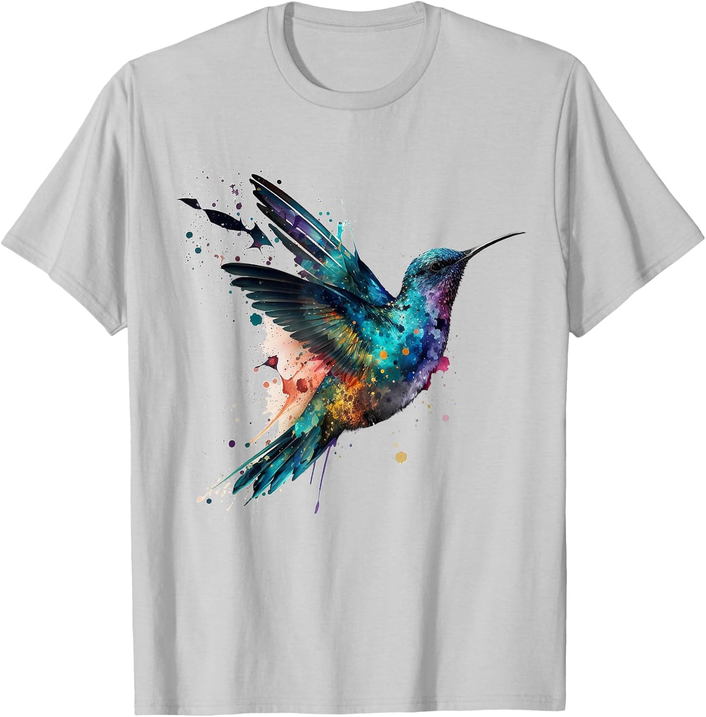 Bird Art Animals Animal Design Bird T-Shirt - T-Shirt | Ash