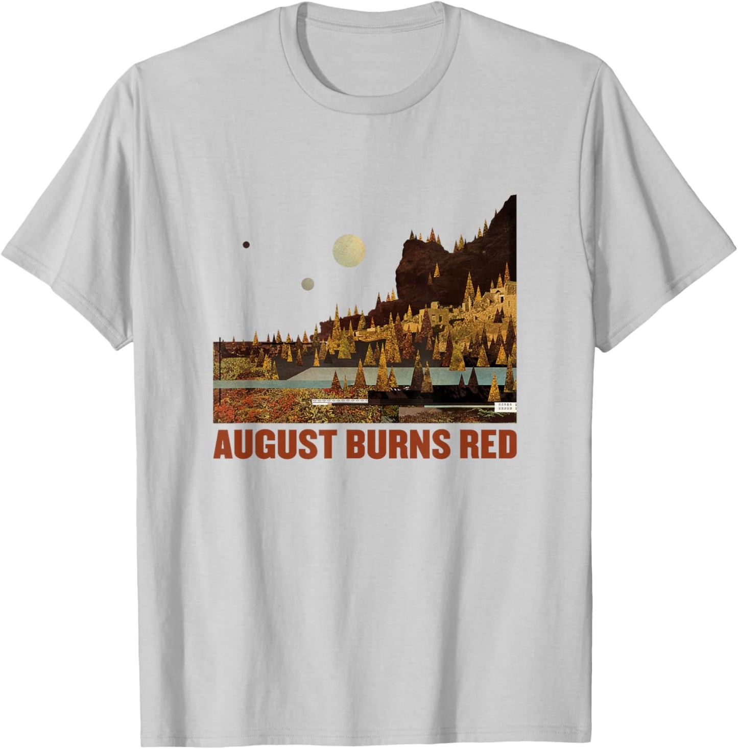 August Burns Red - Found In Far Away Places Cover T-Shirt - T-Shirt | Ash