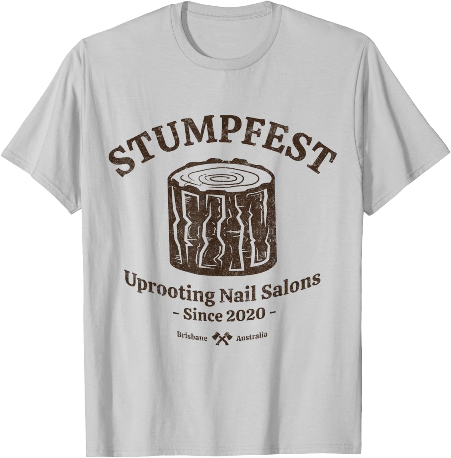 Vintage STUMPFEST! T-Shirt - T-Shirt | Ash