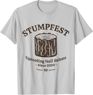 Vintage STUMPFEST! T-Shirt - T-Shirt | Ash