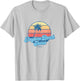 Vintage Daytona Beach Shores Florida FL Classic 70s Retro Su T-Shirt - T-Shirt | Ash
