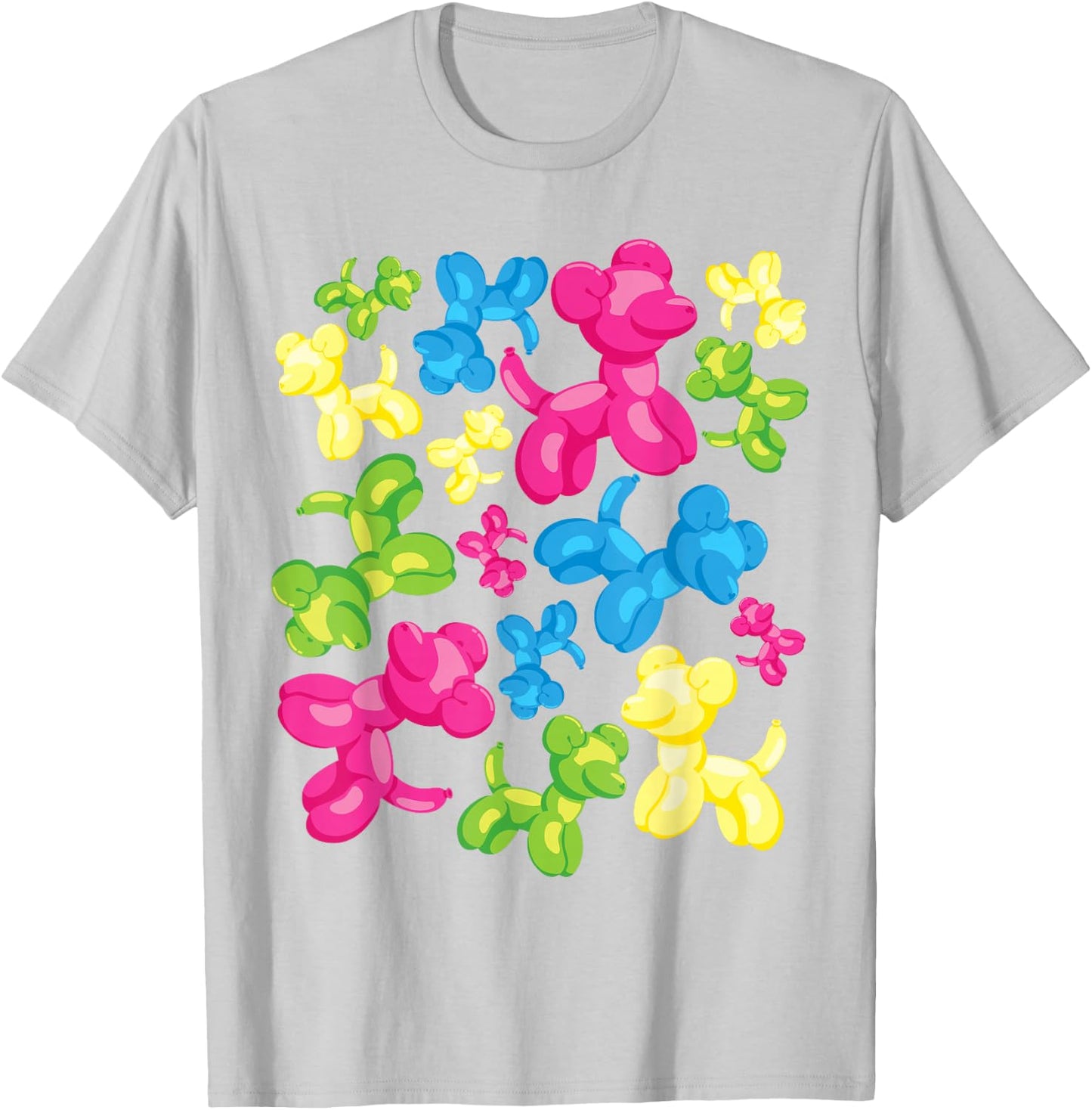 Kidcore Aesthetic Balloon Dog Alt Clothing T-Shirt - T-Shirt | Ash
