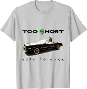Too Short - Born To Mack T-Shirt - T-Shirt | Ash