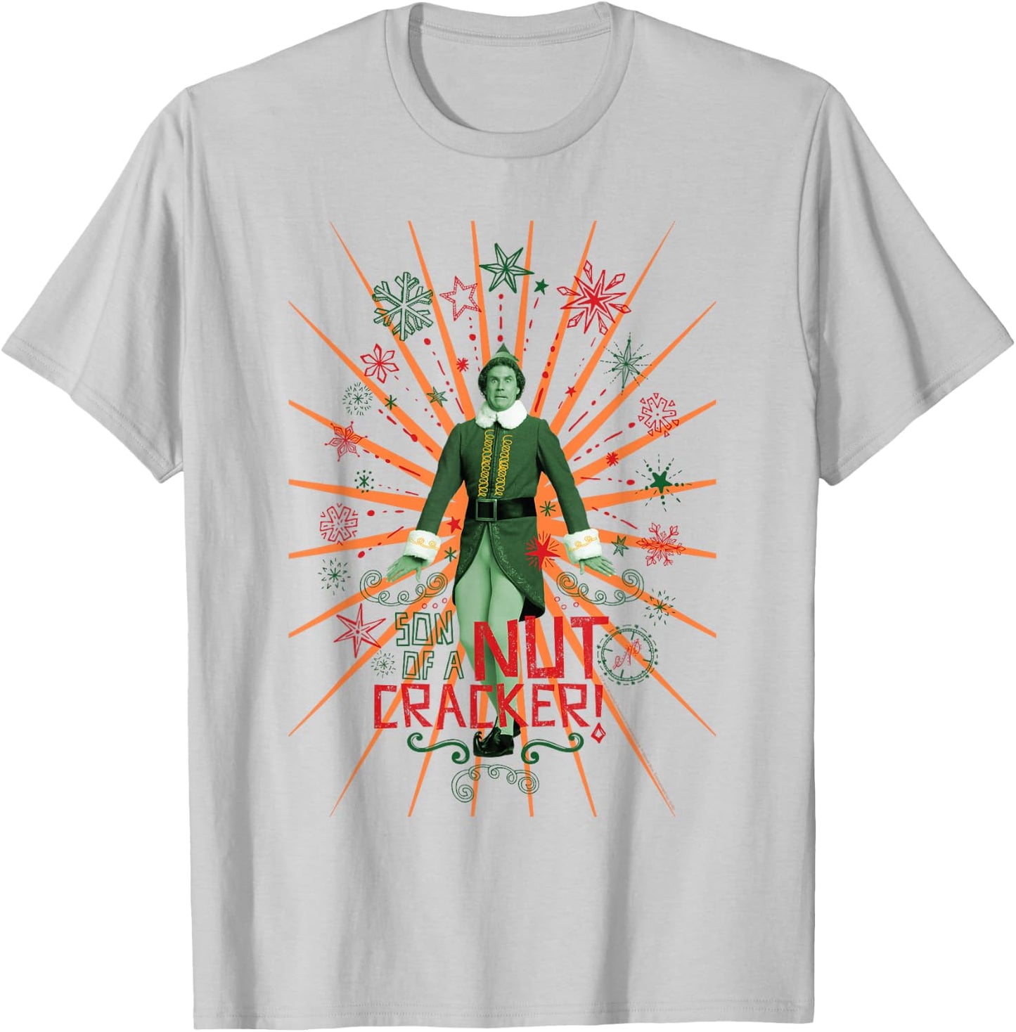 Elf Movie Son of a Nutcracker! T-Shirt - T-Shirt | Ash