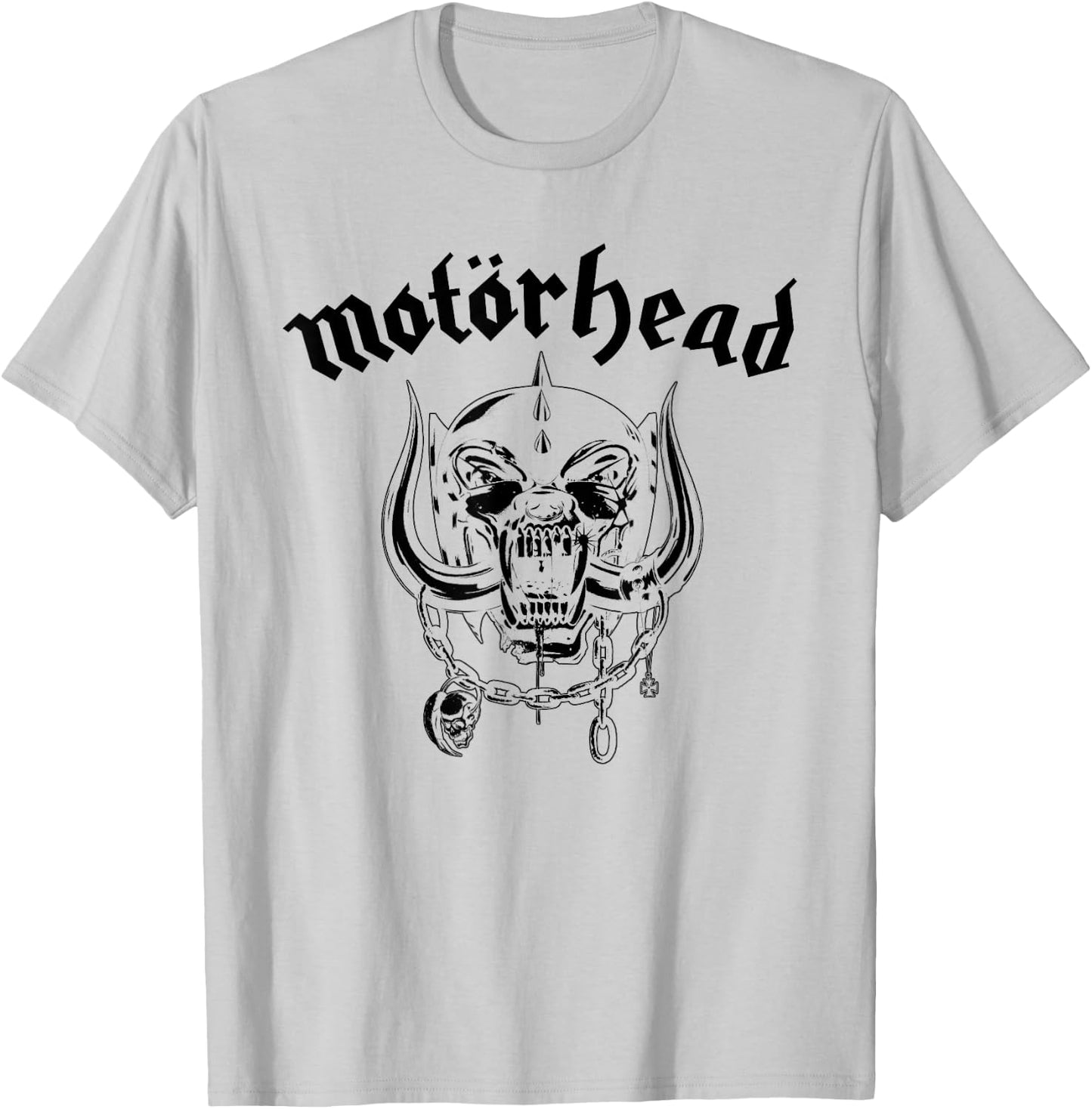 Motörhead – Flat Warpig White T-Shirt - T-Shirt | Ash