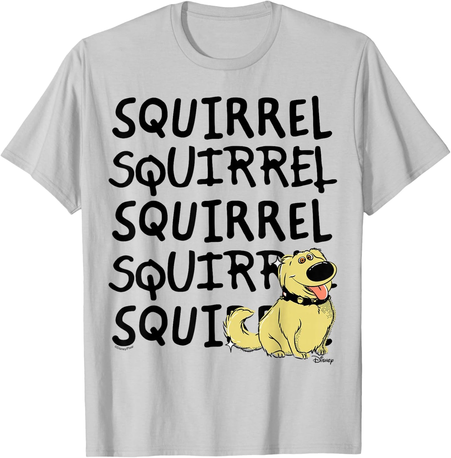 Up - Squirrel Doug T-Shirt - T-Shirt | Ash