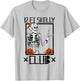 12 FT Skelly Club - Halloween 12 Foot Skeleton T-Shirt - T-Shirt | Ash