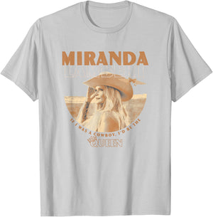 Miranda Lambert Cowboy T-Shirt - T-Shirt | Ash
