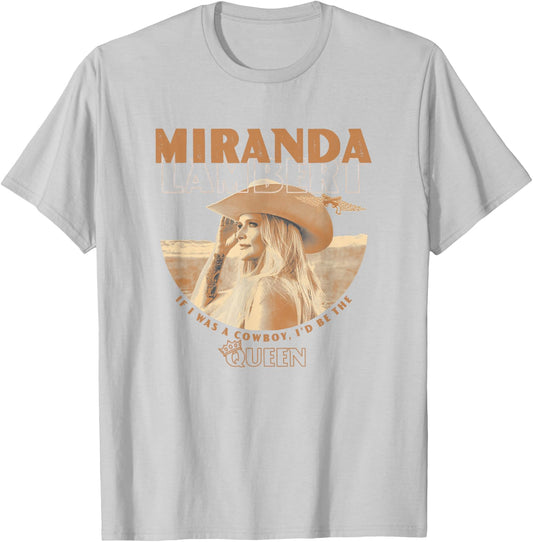 Miranda Lambert Cowboy T-Shirt - T-Shirt | Ash