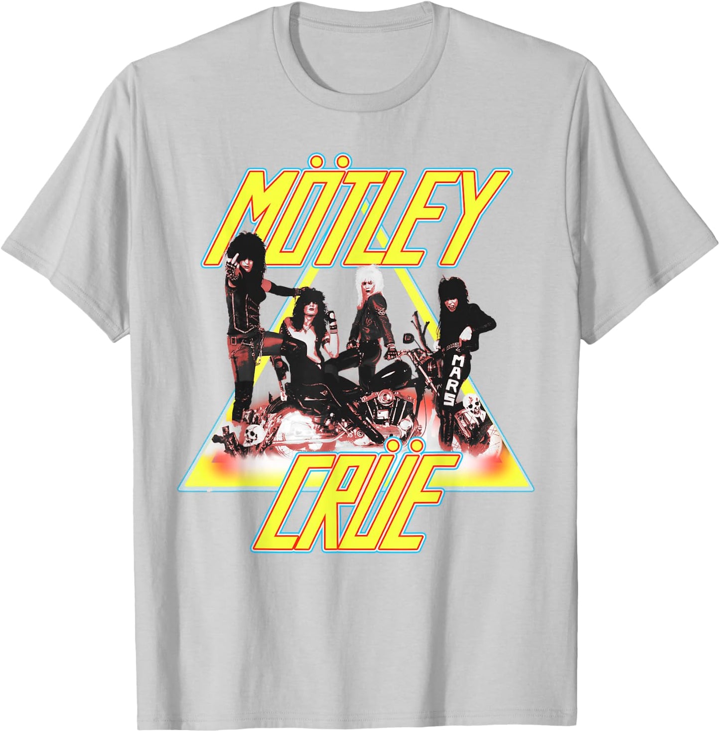 Mötley Crüe – Too Fast Motorcycle Shift On Pink T-Shirt - T-Shirt | Ash