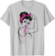 Fight Like a Hero Breast Cancer Awareness Hope Pink Ribbon T-Shirt - T-Shirt | Ash
