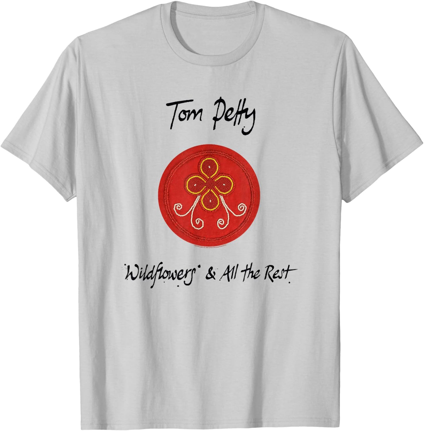 Tom Petty Wildflowers And All The Rest T-Shirt - T-Shirt | Ash