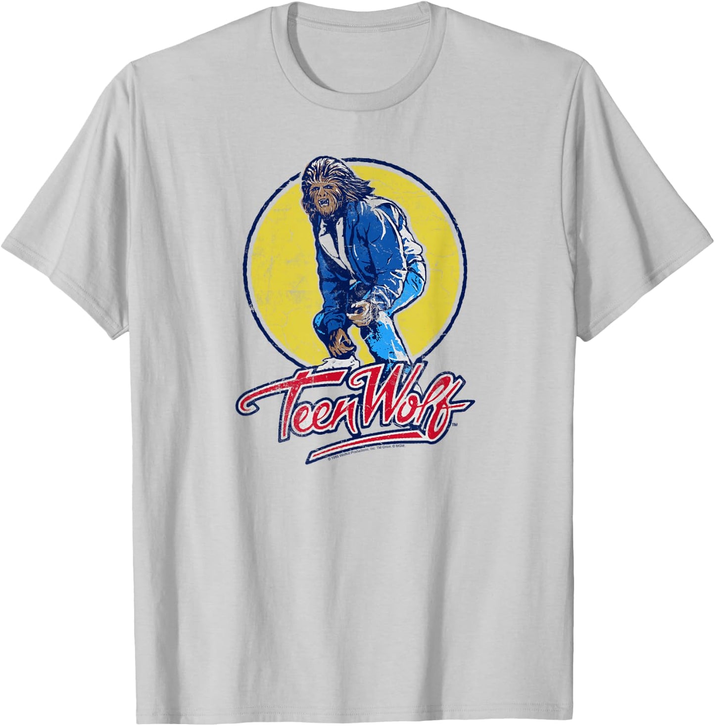 Teen Wolf Rockin Teen Wolf T-Shirt - T-Shirt | Ash