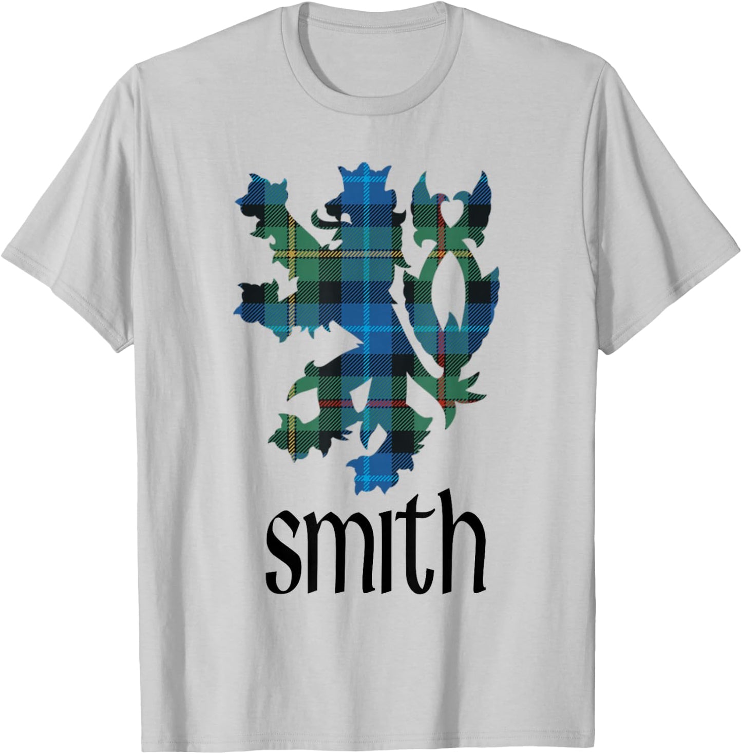 Clan Smith Tartan Scottish Family Name Scotland Pride T-Shirt - T-Shirt | Ash