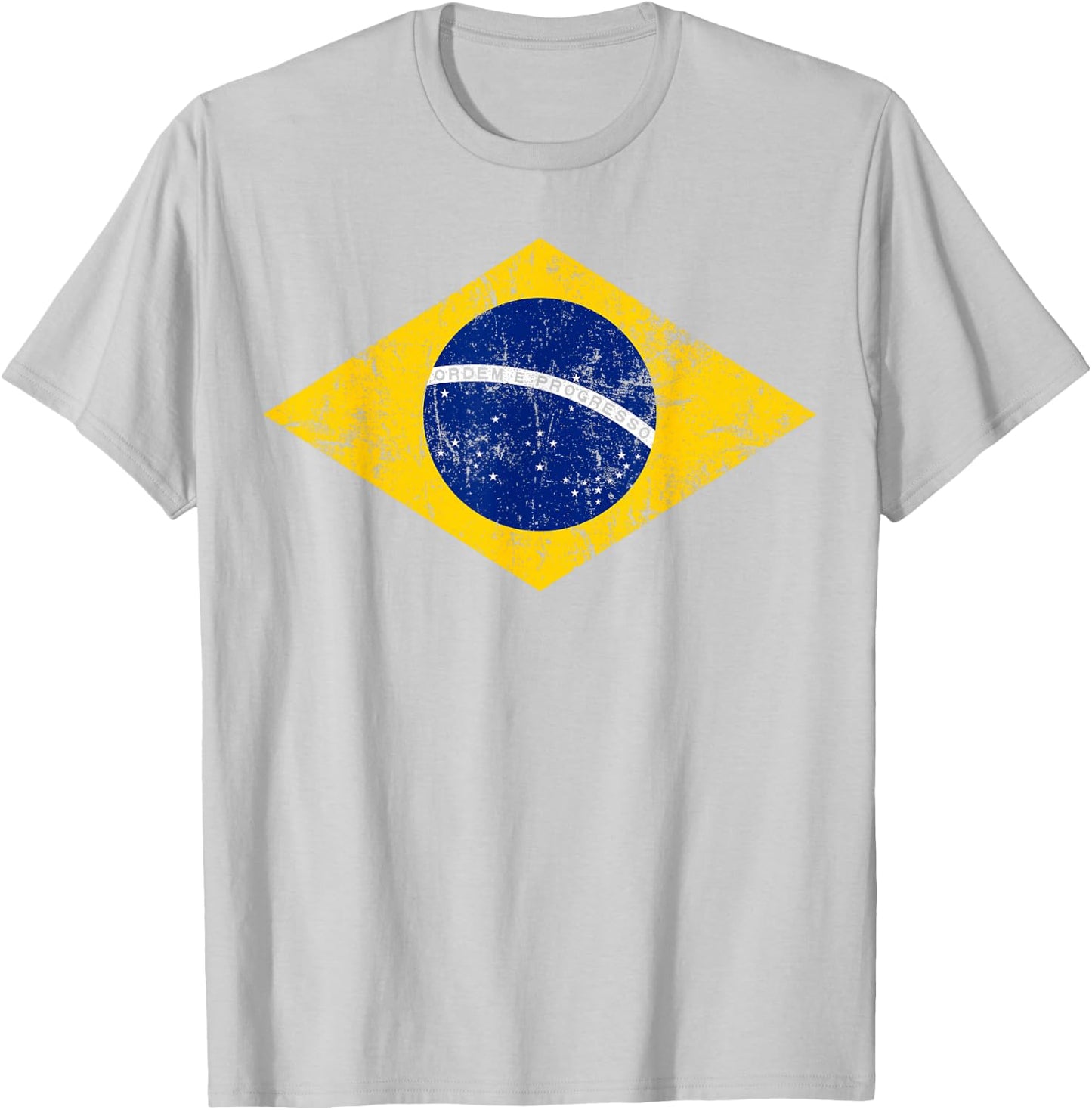 Brazil T Shirt Women Men Kids Brasil Brazilian Flag Green T-Shirt - T-Shirt | Ash